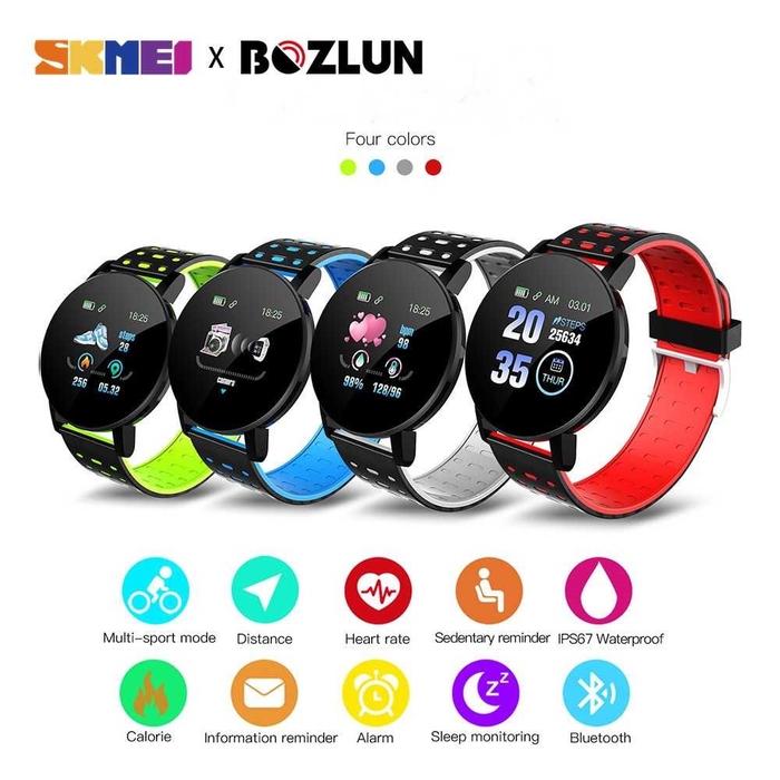 Fitness Tracker 119 Plus Smartwatch Jual 119 Plus Smart Watch Dual