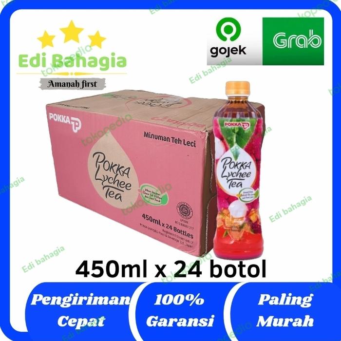 Gambar Pokka teh leci/Pokka lychee tea 450ml dari Edi bahagia undefined Tokopedia