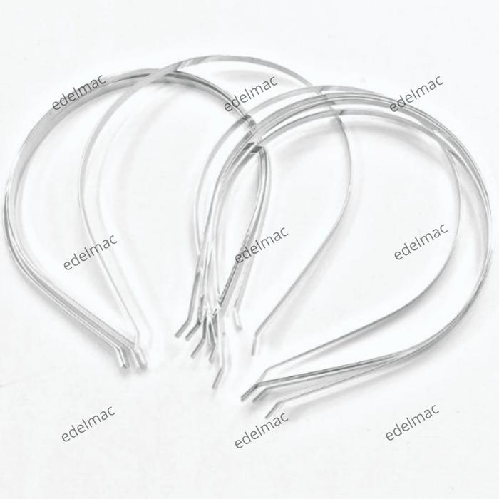Gambar Bando Rambut Stainless Steel Head Band Hairwear Hair Bands DIY - Silver dari edelmac undefined Tokopedia