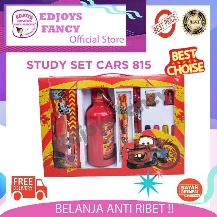 Gambar Paket alat tulis mewah Kado ulang tahun anak komplit karakter 815 - Cars dari EDJOYS undefined Tokopedia