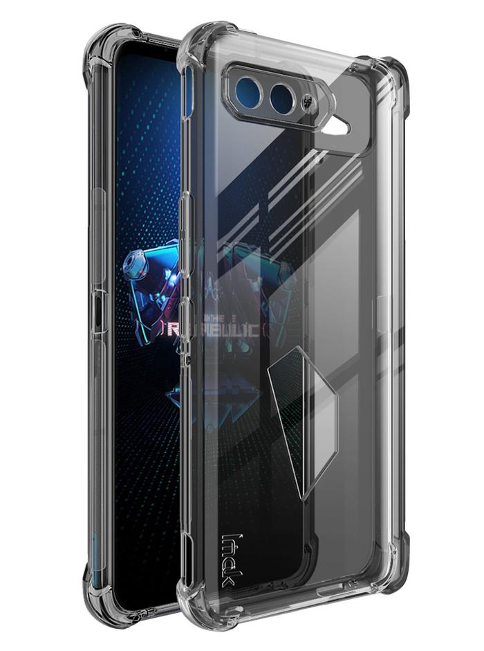 Gambar Imak Casing Shockproof Soft Case Asus ROG Phone 5 / 5 Pro / 5 Ultimate - Clear Black, ROG 5/5s dari PusatGadget undefined Tokopedia