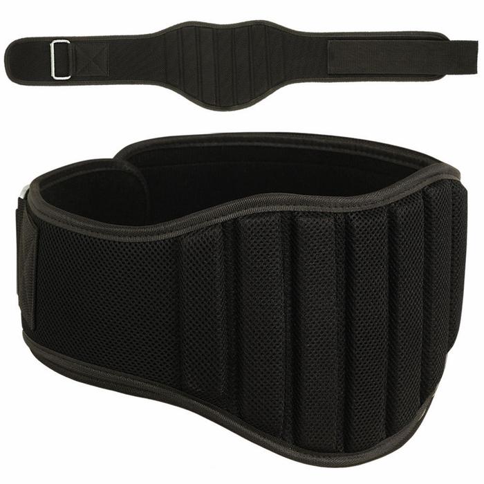 Gambar PREMIUM Sabuk Gym Fitness - Weight Lifting Belt - Fitnes Powerbelt - Hitam, M dari Durabilitypower undefined Tokopedia