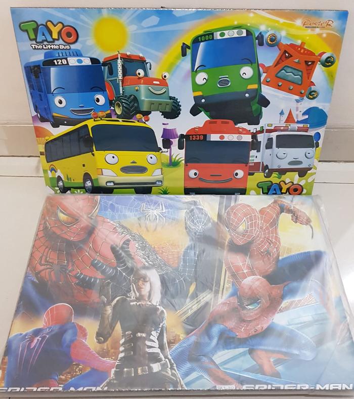 Gambar Meja Belajar Anak Lipat Karakter Meja Ipad Cup Holder Portable - Kotak Cowo, random dari Gosyen Idea undefined Tokopedia