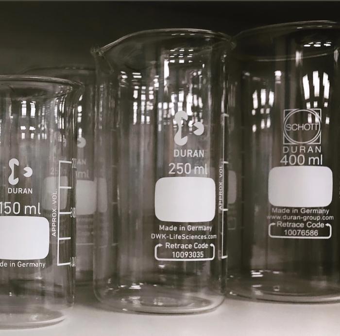 Gambar DURAN Beaker Tall Form 50ml, 100ml, 150ml, 250ml, 400ml - 50 ml dari ACY10store undefined 4 Tokopedia