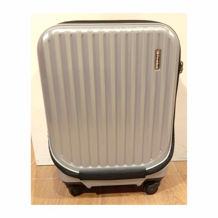 Gambar Koper President Advante 5301 Size Cabin 20"inch Laptop 15.6" - Blue - Silver dari Raino bag collection undefined Tokopedia