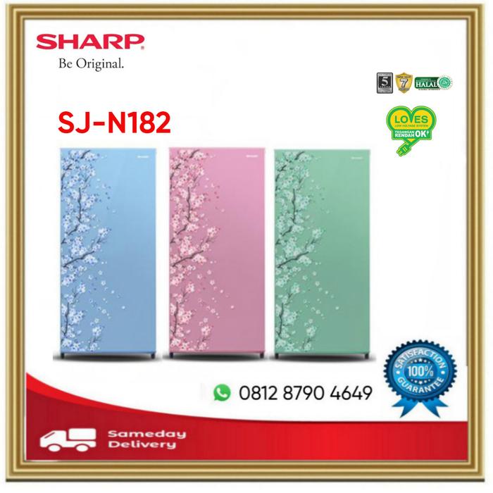 Gambar Sharp SJ-N182D-SB/SP/SH Kulkas 1 Pintu / Kulkas Sharp SJN182D dari SURYAPHONECILEGON undefined Tokopedia