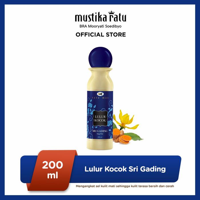Gambar Ratu Mas Lulur Kocok Sri Gading, Seruni 100ml, 200ml - SERUNI, 100ML dari Rose Kosmetik undefined 5 Tokopedia