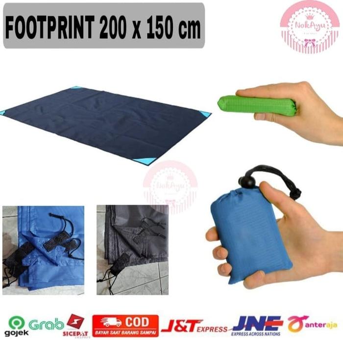 Gambar Footprint Alas Tenda 200x150cm Matras Karpet Tikar Lipat Tenda Camping Waterproof Ultralight Free Case Outdoor - Random dari SYMU OUTDOOR_NEW undefined Tokopedia