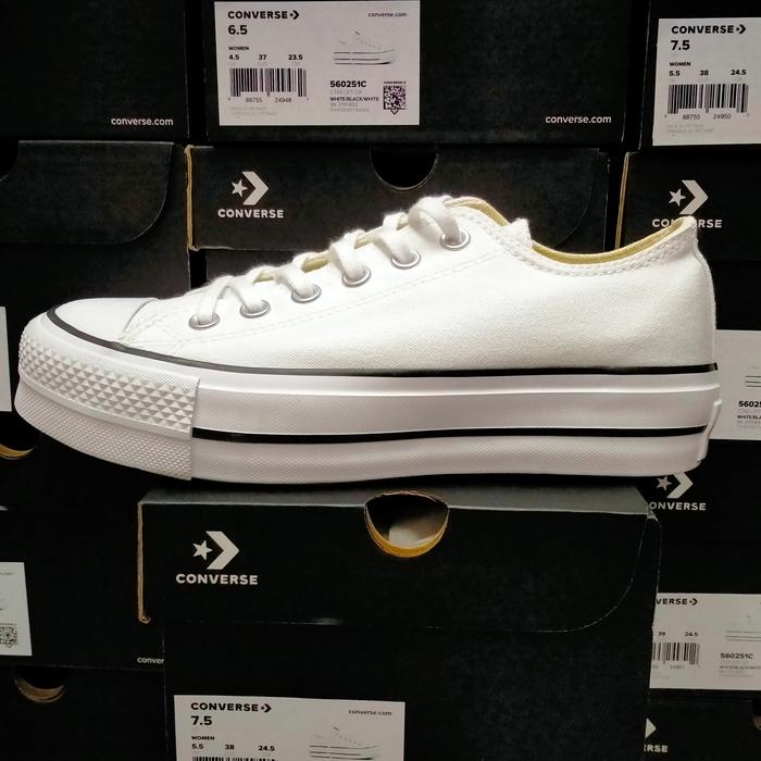 Gambar SEPATU CONVERSE CTAS LIFT OX WHITE - Putih, 36 dari Djsstore30Q undefined Tokopedia