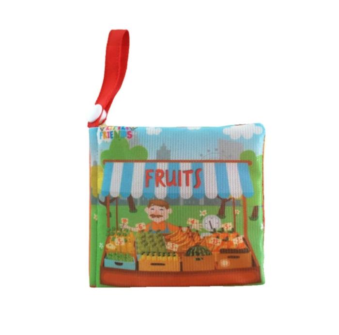 Gambar Little Friends Story Soft Book Mainan Edukasi Buku Bayi Softbook - Fruits dari HuGhesbabystore undefined Tokopedia