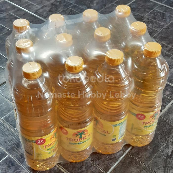 Gambar KHUSUS GOJEK/GRAB - Tropical minyak goreng 1000ml x 12btl / 1 krat dari NAMASTE HOBBY LOBBY undefined Tokopedia