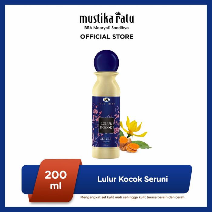 Gambar Ratu Mas Lulur Kocok Sri Gading, Seruni 100ml, 200ml - SERUNI, 100ML dari Rose Kosmetik undefined 4 Tokopedia