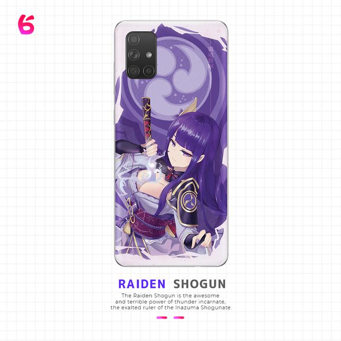 Gambar Baal (Raiden Shogun) - Phone Case Genshin Impact [AO] - Anticrack dari ROKU Project undefined Tokopedia