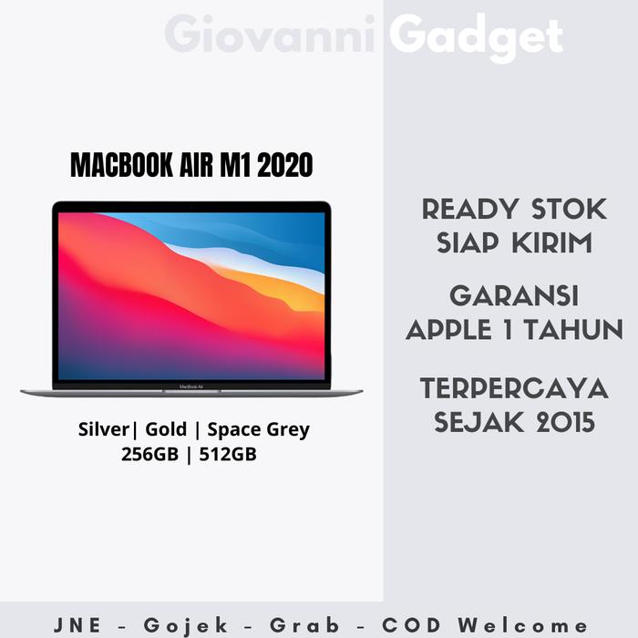 Jual Macbook Air 2020 MGND3 MGN93 MGN63 M1 8GB/256GB Space Grey