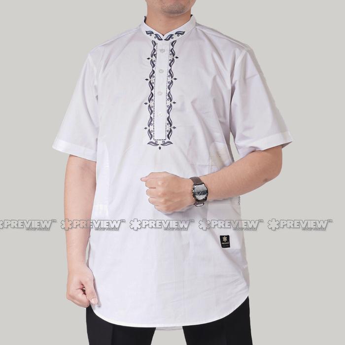 Gambar Baju koko kurta preview by itang yunasz / kurta bordir pvk 53 - S dari ALFAUZI COLLECTION Kota Administrasi Jakarta Barat Tokopedia