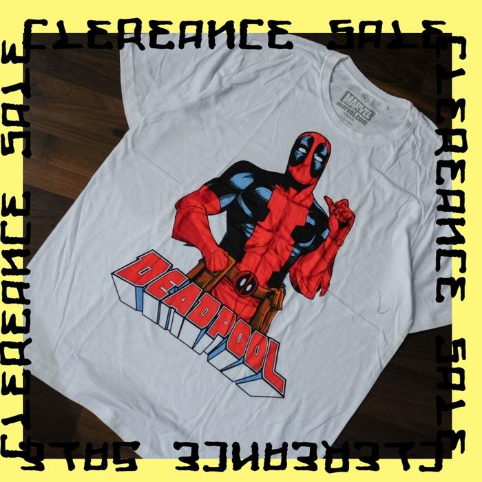 Promo T-SHIRT MARVEL DEADPOOL BIG PRINT 