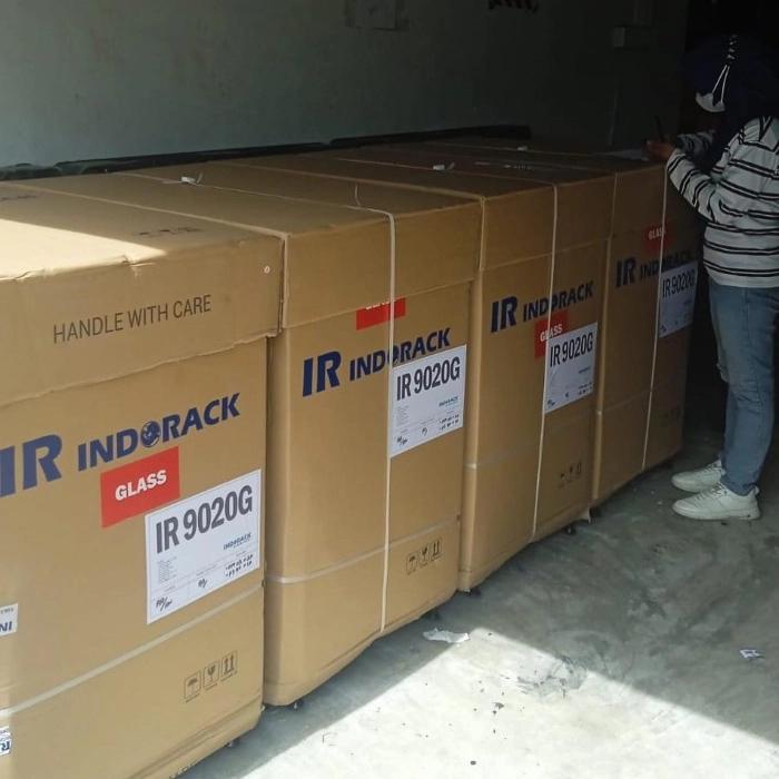 Jual Close Rack Indorack Glass Door Rack Server 20u Depth 900mm ...