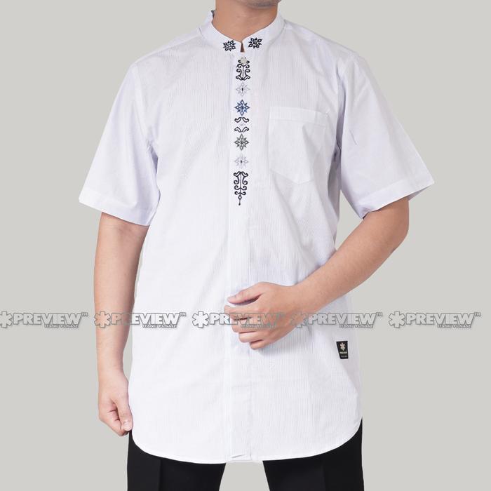 Gambar Baju koko kurta preview by itang yunasz / kurta bordir pvk 33 - S dari ALFAUZI COLLECTION Kota Administrasi Jakarta Barat Tokopedia