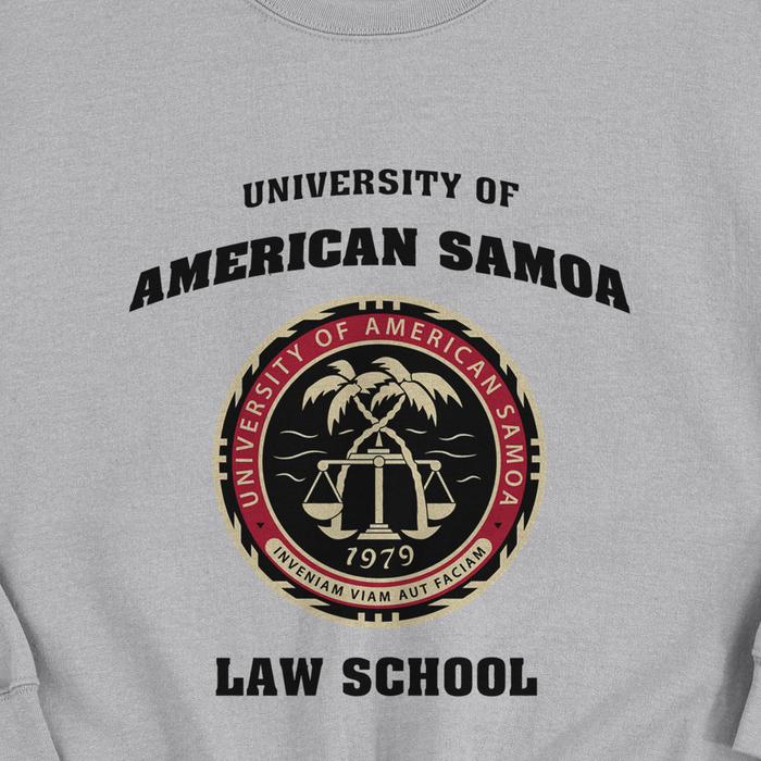Gambar [TshirtFanClub] Crewneck Better Call Saul University of American Samoa - Misty Grey, S dari TshirtFanclub undefined Tokopedia