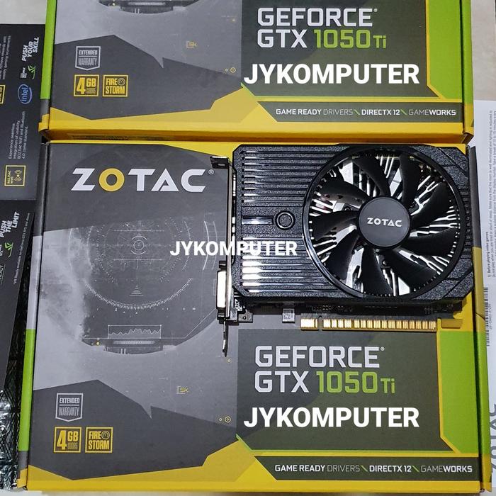ZOTAC GTX-1050Ti LP 4GB GDDR5 ロープロファイル Gtx 1050ti Zotac