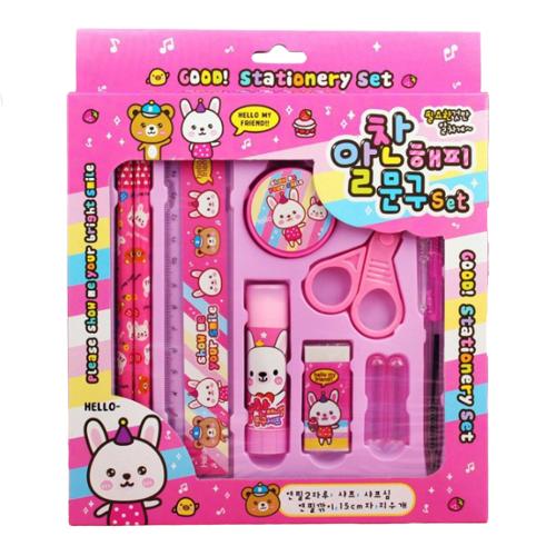 Gambar LBT Paket Alat Tulis set 8in1 Stationery Set Alat Tulis Anak Karakter - Merah Muda dari Lapak Barang Terlengkap undefined Tokopedia