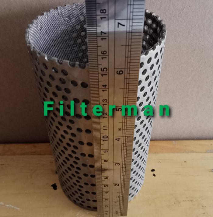 Gambar Saringan Air Minyak Solar Fluids Water Oil Fuel Filter Stainless SS 304 Filter Element Inline Y Strainer CUSTOM - D.90xL.155 x2mm dari Filterman undefined Tokopedia