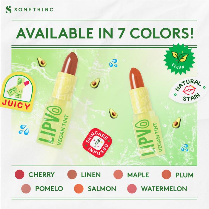 Gambar SOMETHINC LIPVOCADO Vegan Lip Treatment Tint - Lip Balm Warna - Chery dari Home-Grosir undefined Tokopedia