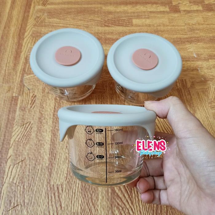 Gambar Lock n Lock baby food container satuan mpasi bayi 230ml - BULAT 230ML dari Elensbabyshop undefined Tokopedia