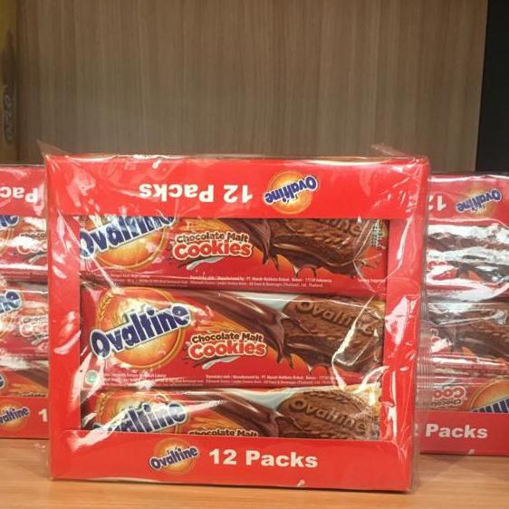 Gambar ovaltine chocolate malt cookies 12pcs | biskuit chocolate | ovaltine dari MRA54 undefined Tokopedia