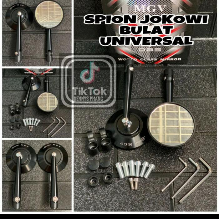 Gambar spion bulat rizoma - Putih dari sinar mtr kebun jeruk undefined Tokopedia