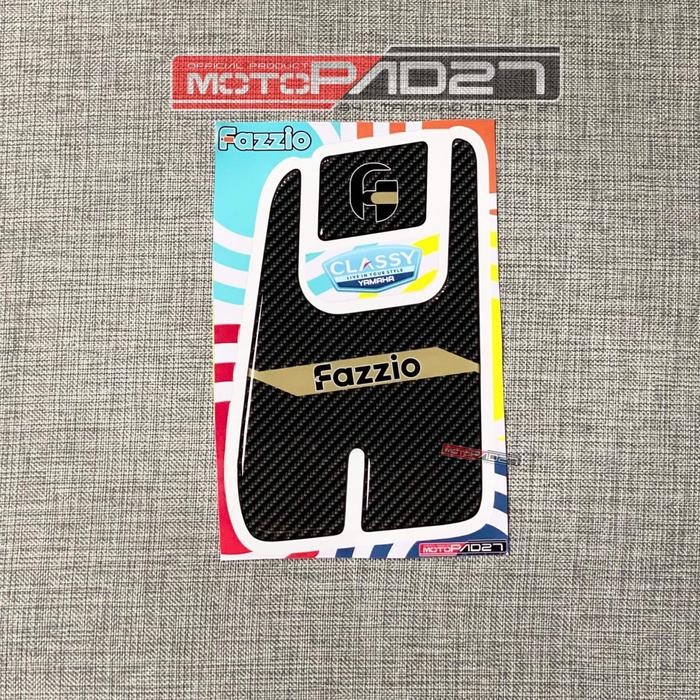 Gambar motopad27 Sticker stiker resin Tutup Laci Yamaha Fazzio Premium - Hitam dari ACM99 undefined Tokopedia