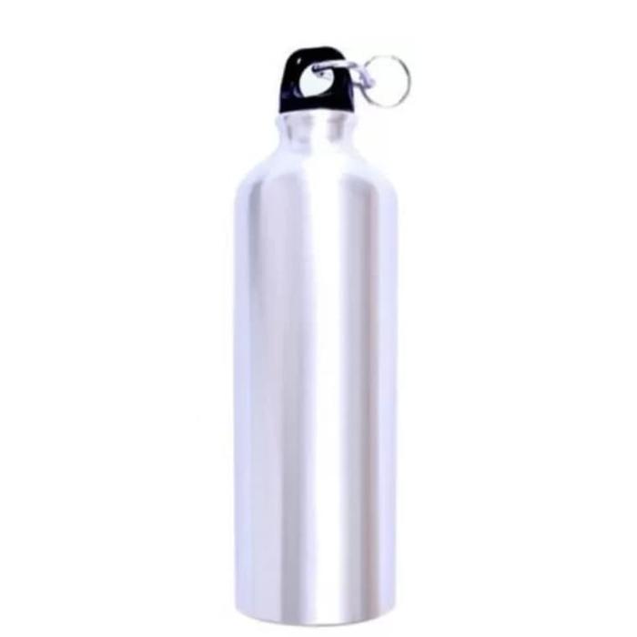 Gambar [SILVER] Botol Sport Carabiner 750ml / Tumbler Polos Promosi Souvenir - Silver dari TOPSOUL undefined Tokopedia