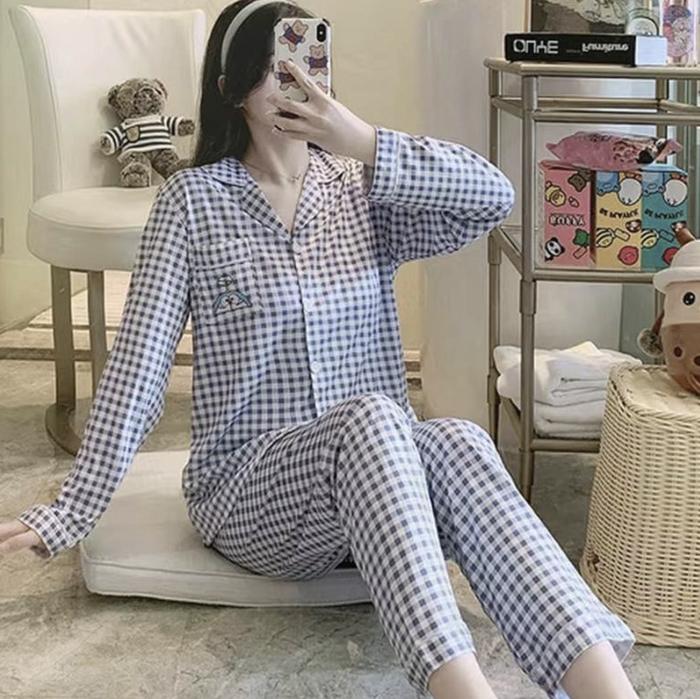 Gambar PIYAMA MUSLIMAH PANJANG BAJU TIDUR HIJAB SYARIH IMPORT CELANA JUMBO - 1, M dari BastetshopTokopedia undefined 4 Tokopedia