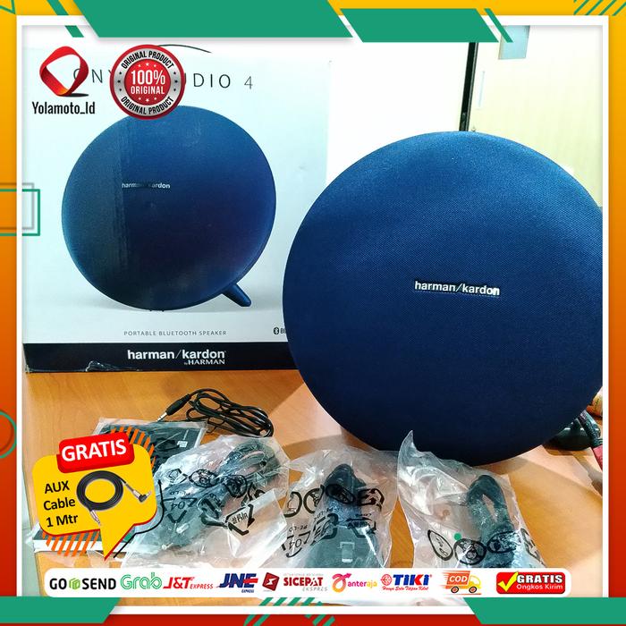 Gambar Harman Kardon Onyx Studio 4 Original - Second Fullset - Biru dari yolamotoid undefined Tokopedia