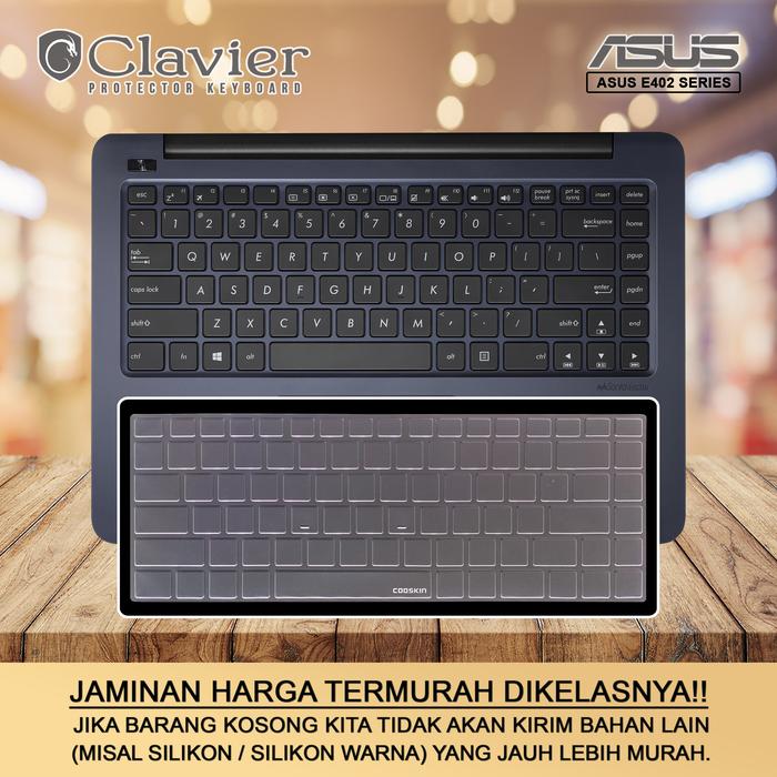 Jual Keyboard Protector Cover Asus E402 E402W E402WA E402Y E402YA Warna -  TPU COOSKIN - Kota Surabaya - Clavier | Tokopedia
