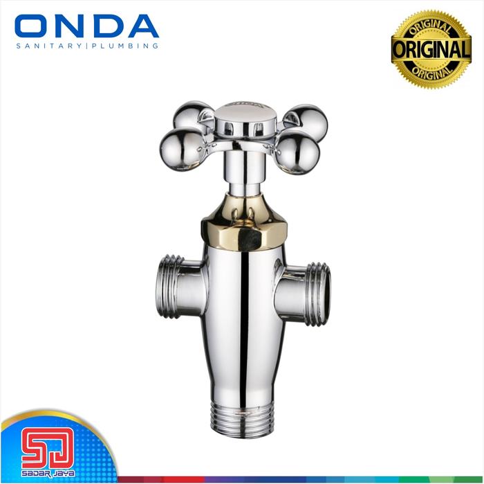 Gambar ONDA JF 23 GWC Stop Kran Toilet Keran Shower Cabang Angle Valve 1/2" dari Sadar Jaya Maju undefined Tokopedia