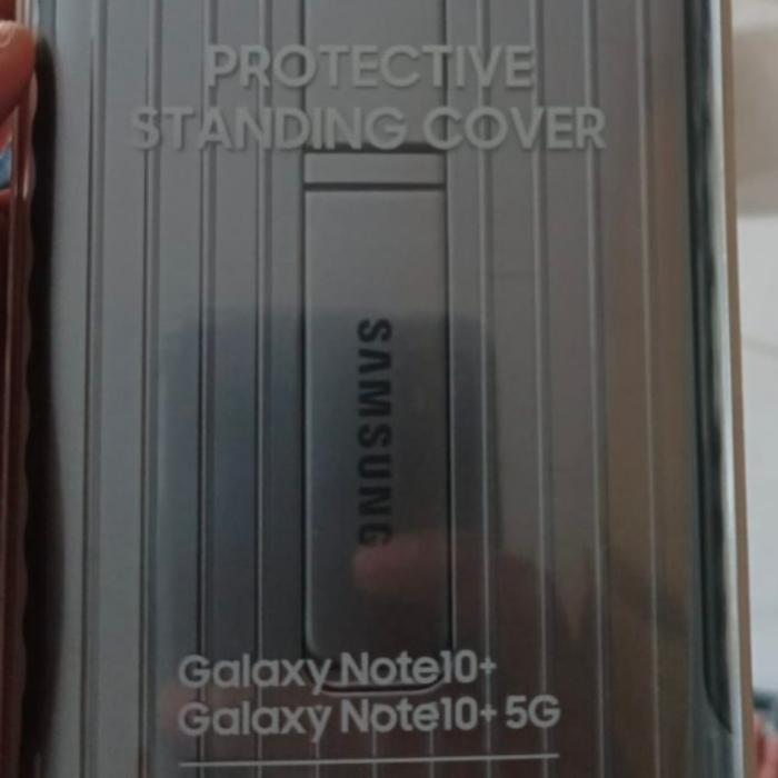 Gambar clear view. flip cover samsung note 10 original auto lock bundling HP - note 10 plus dari 8080 shop undefined Tokopedia