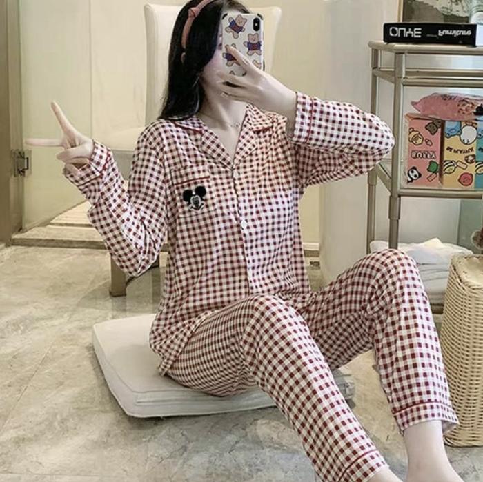 Gambar PIYAMA MUSLIMAH PANJANG BAJU TIDUR HIJAB SYARIH IMPORT CELANA JUMBO - 1, M dari BastetshopTokopedia undefined 5 Tokopedia