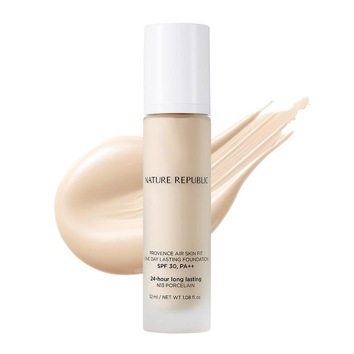 Gambar NATURE REPUBLIC Provence Air Skin Fit One Day Lasting Foundation - N13 Porcelain dari NATURE REPUBLIC OFFICIAL undefined Tokopedia