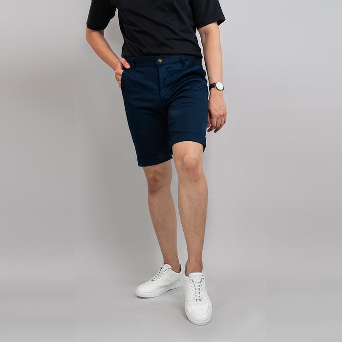Promo Chino Short Pants Navy - 30 - Kab 