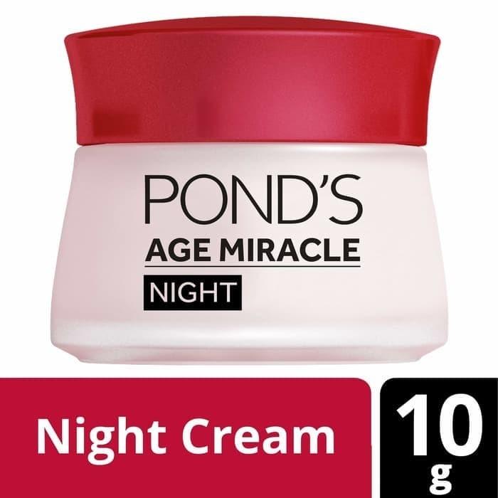 Gambar Ponds pelembab wajah Age Miracle New Night cream day cream10gr - NIGHT CREAM dari Murah Sekali Shop undefined Tokopedia
