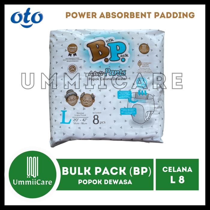 Gambar BP Diapers Pants L8 Bulk Pack Popok Dewasa Celana Ukuran L isi 8 dari Ummiicare undefined Tokopedia