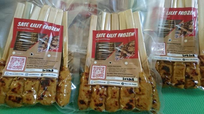Gambar SATE LILIT 100% AYAM FILLET KHAS BALI PUSPA (Vacuum Pack Isi 10) PO dari Sate Lilit Puspa undefined Tokopedia