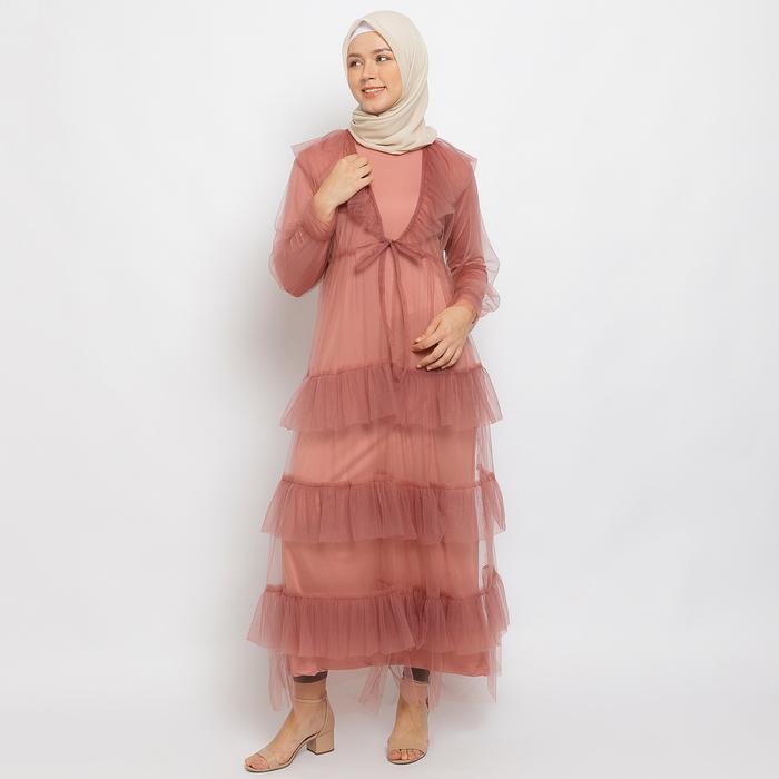 Gambar Le Najwa - Nagita Outer Tile Maroon dari Le Najwa undefined Tokopedia