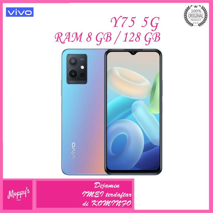Gambar VIVO Y75 5G 8/128 GB VIVO Y75 5G RAM (8+4/128)GB TERBARU GARANSI RESMI - DEMO SOLD dari MOPPYMYSHOP undefined Tokopedia