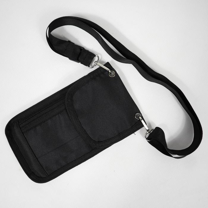 Gambar Tas HP dan uang sling wallet dompet gantung sako - Hitam dari Armored Store undefined Tokopedia