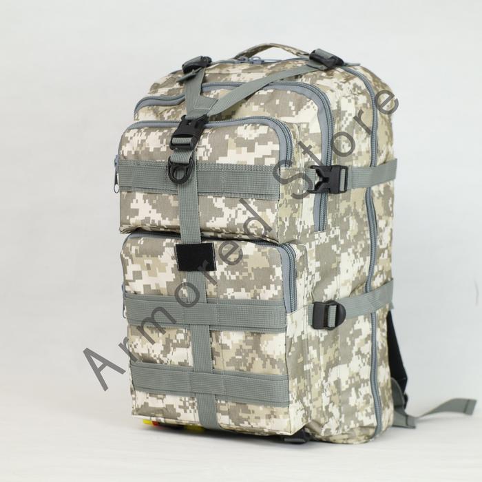 Gambar Ransel Lebanon Army 35 Liter Hitam Backpack Ransel Outdoor Tas Sekolah - Loreng Abu dari Armored Store undefined Tokopedia