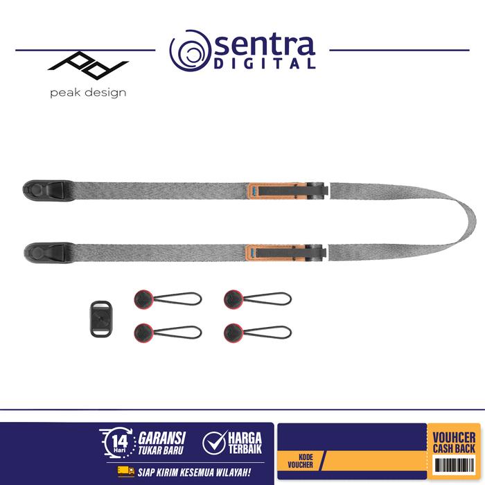 Gambar Peak Design Leash Ultralight Camera Strap - Strap Ash dari Sentra Digital undefined Tokopedia