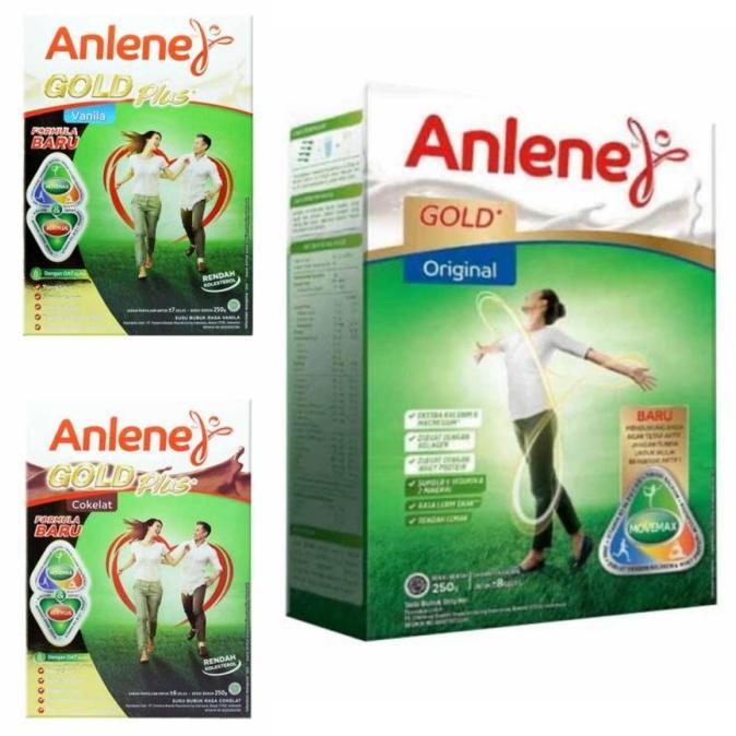 Gambar hutsaale Anlene Gold Susu Kalsium 51 Thn + Vanilla / Coklat 250gr dari geryoldmansop undefined Tokopedia