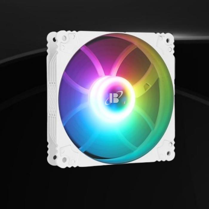Gambar Fan Casing cpu Rainbow / Fan Case Indobestlink Rainbow/ fan cpu 12cm - Putih dari Indobestlink. undefined Tokopedia